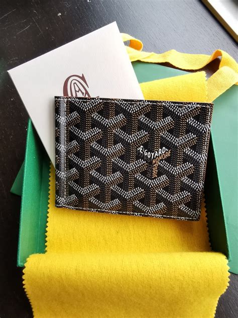 goyard st thomas money clip|st thomas money clip wallet.